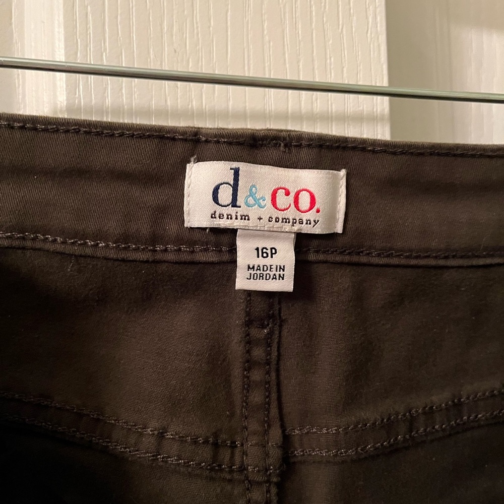 Dark brown jeans